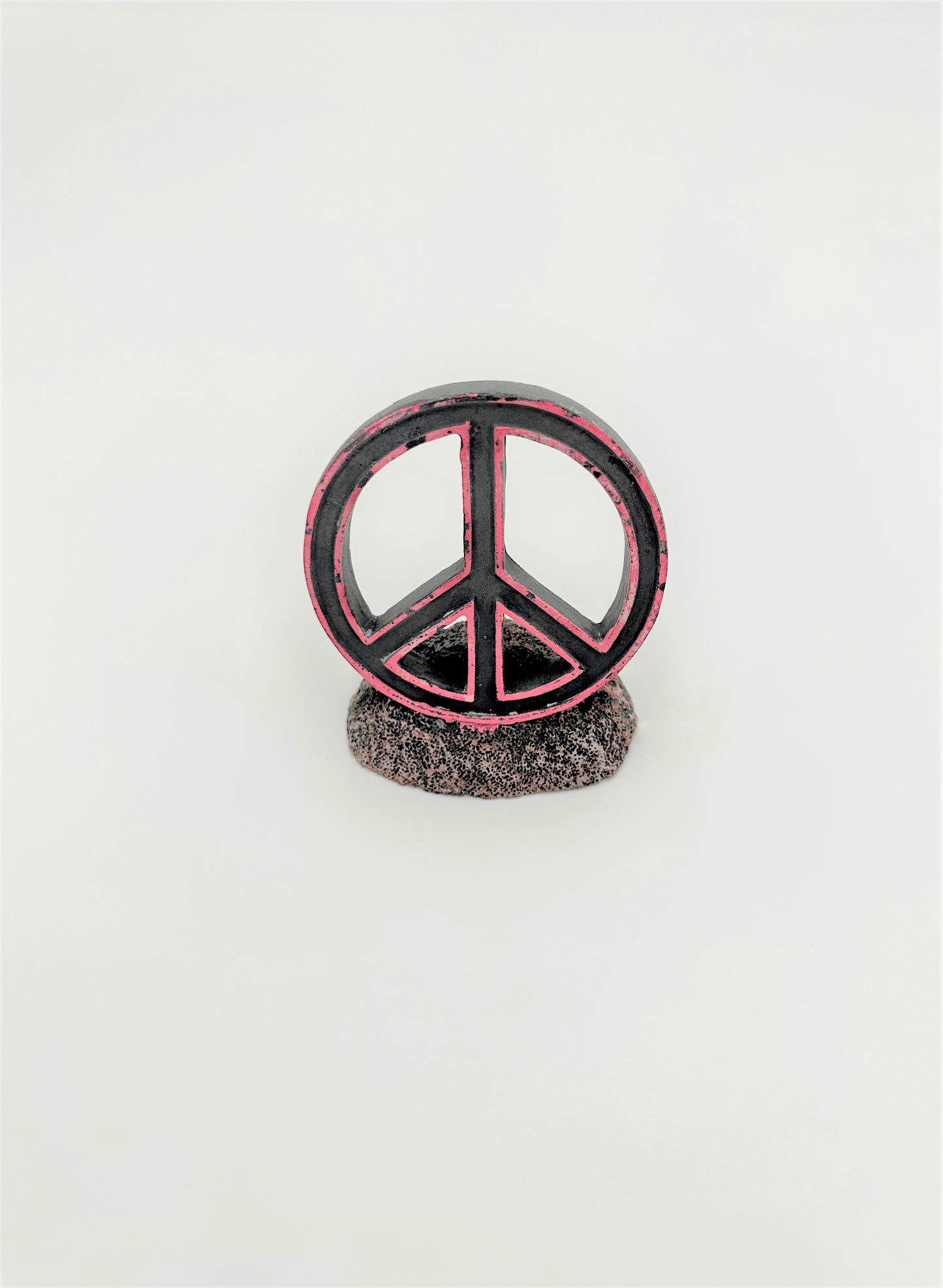 Peace Sign Tank Decor
