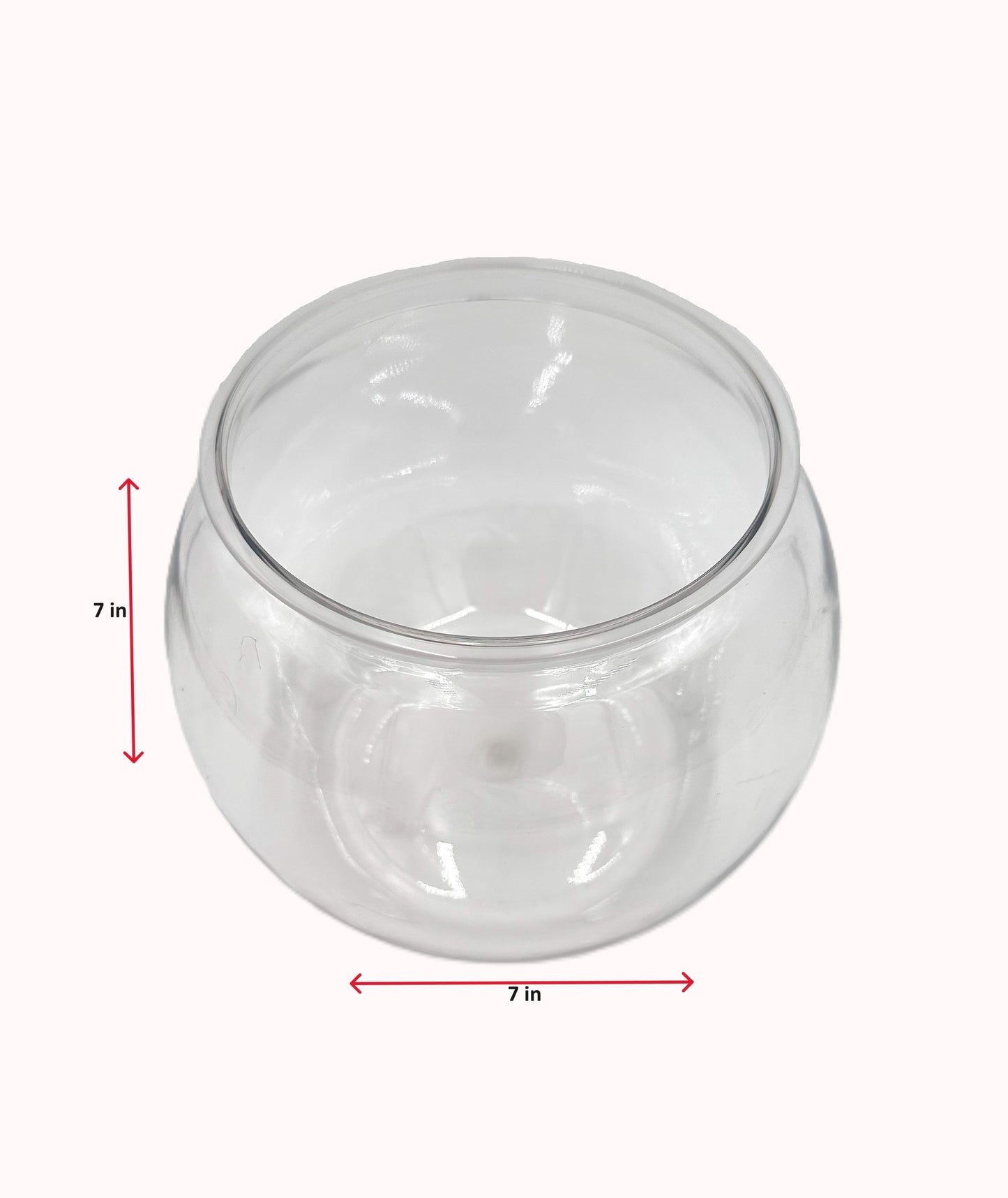 1 Gallon Fish Bowl Clear