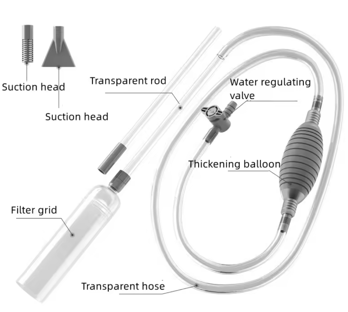 Aquarium Siphon Gravel Cleaner