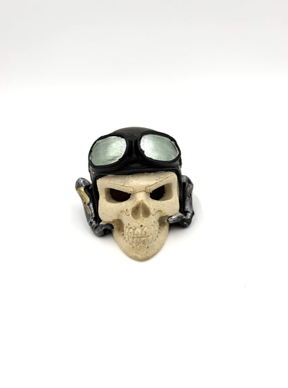Skull with Helmet