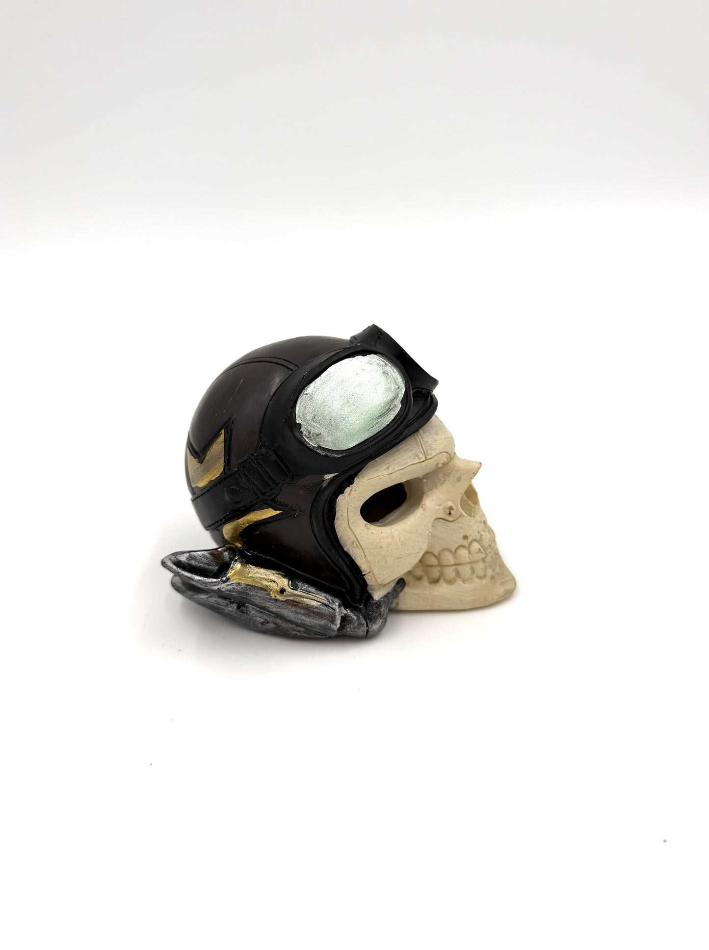 Skull with Helmet
