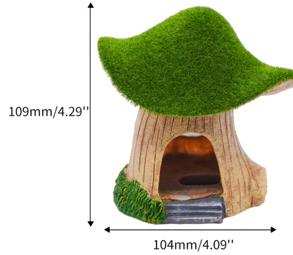 Green Moss Mushroom House